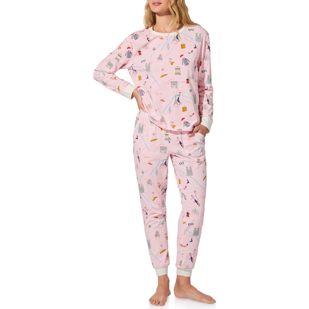 Bedhead Pajamas Organic Cotton Blend Jersey Pajamas In Multi