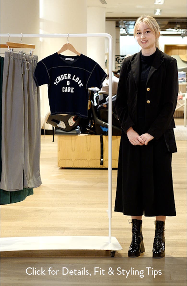 The TLC Crop Graphic T-Shirt, sales video thumbnail