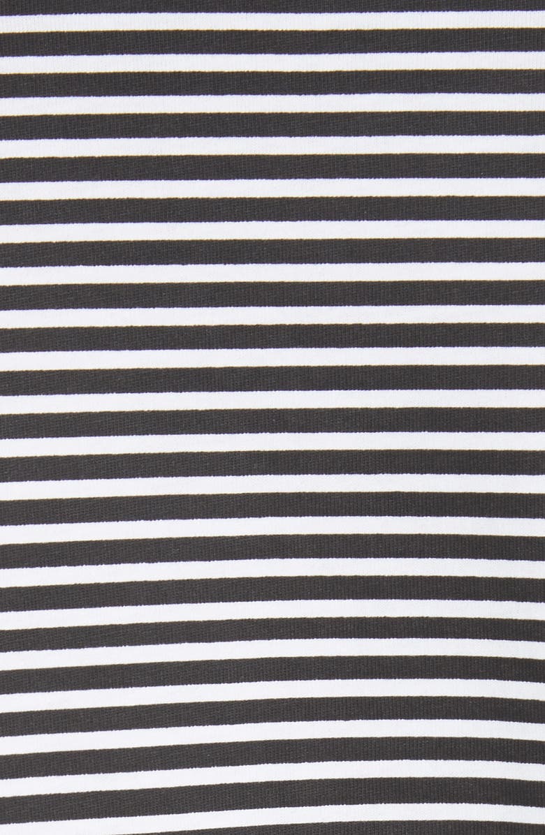 Proenza Schouler Logo Stripe Tee, Alternate, color, 