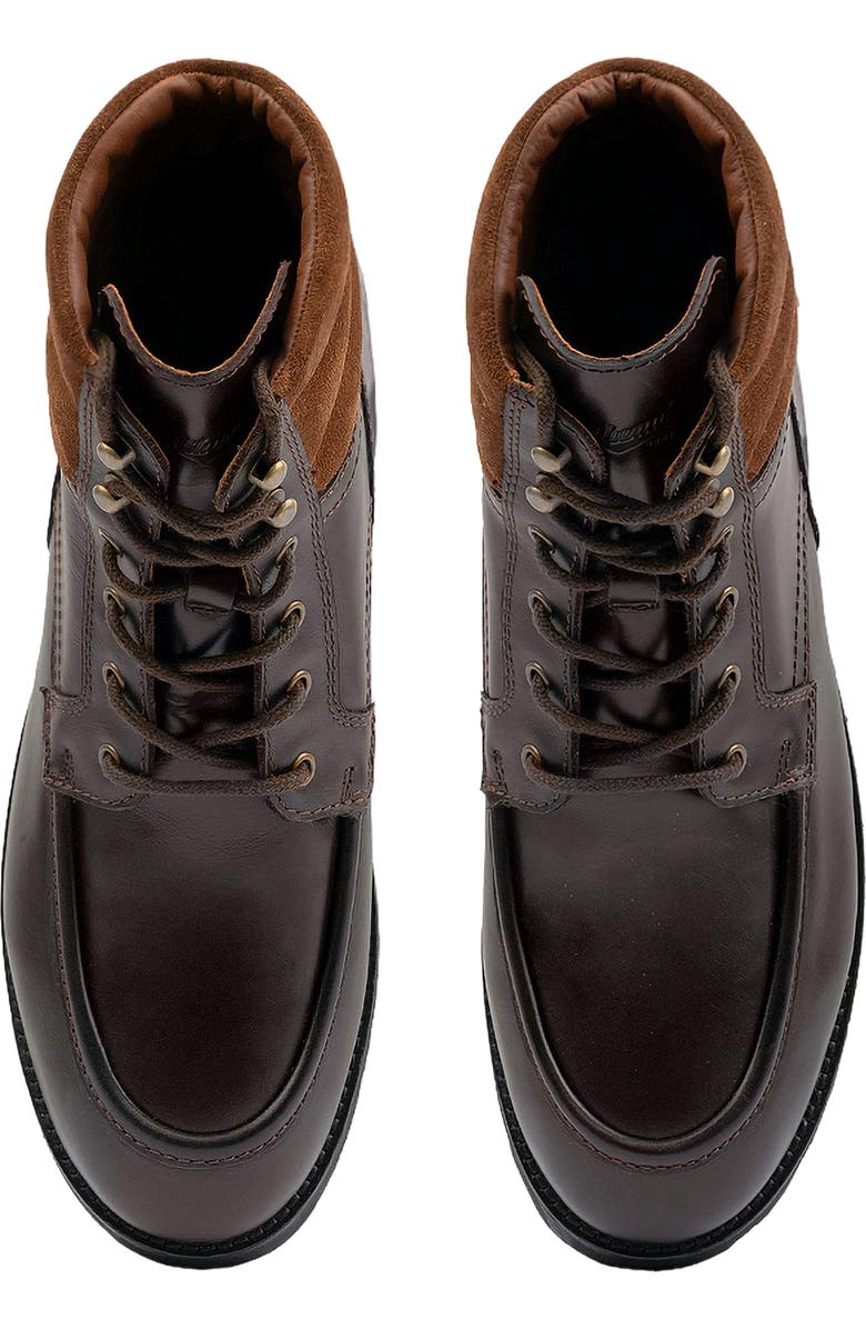 Milwaukee Boot Company Burnham Waterproof Boot, Alternate, color, Brown