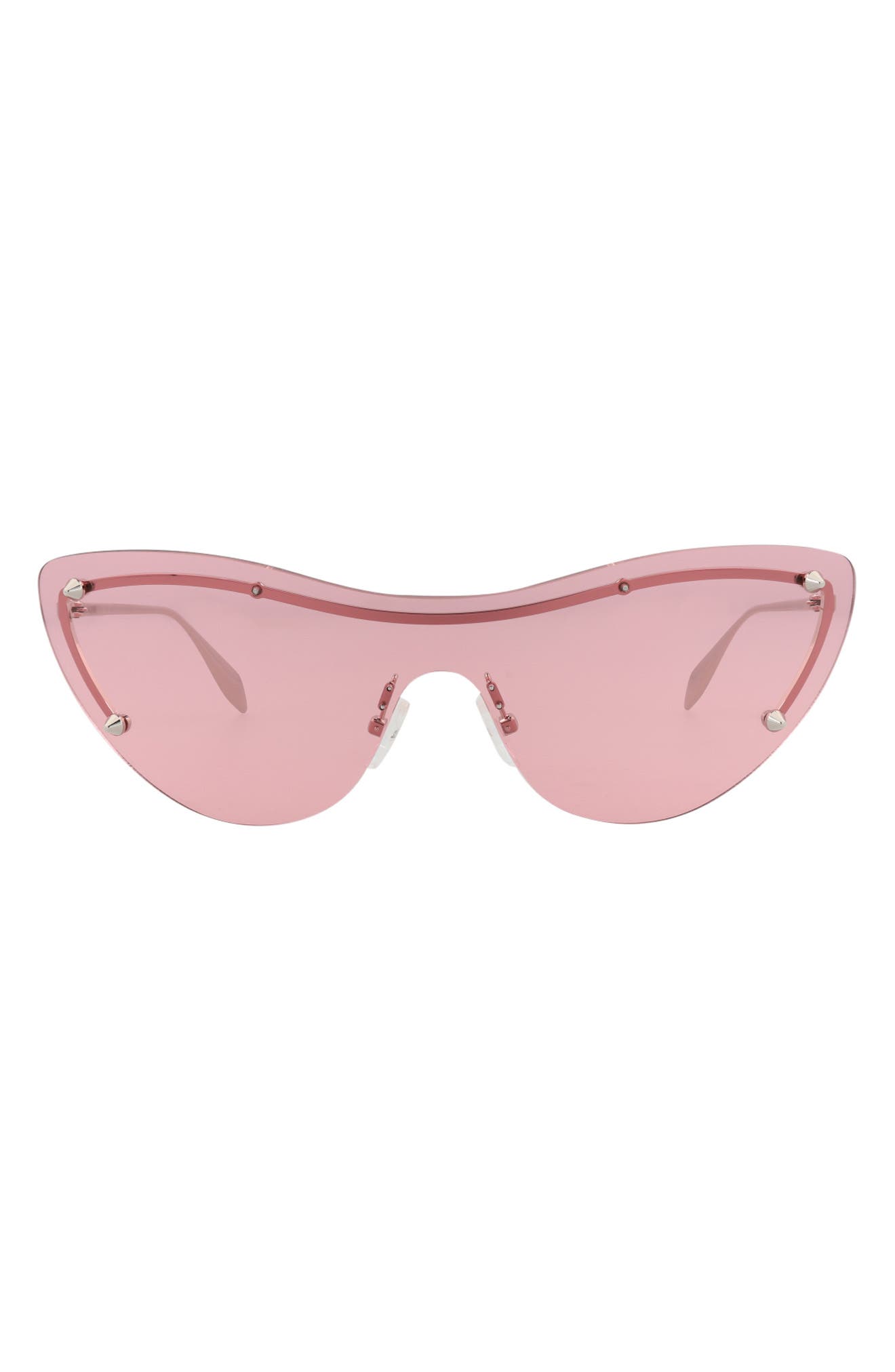 99mm Cat Eye Shield Sunglasses