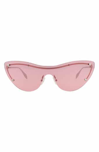 99mm Cat Eye Shield Sunglasses