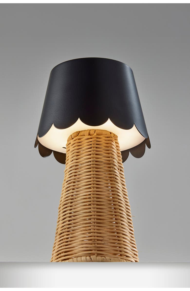 ADESSO LIGHTING Tory LED Cordless Table Lamp, Alternate, color, Black