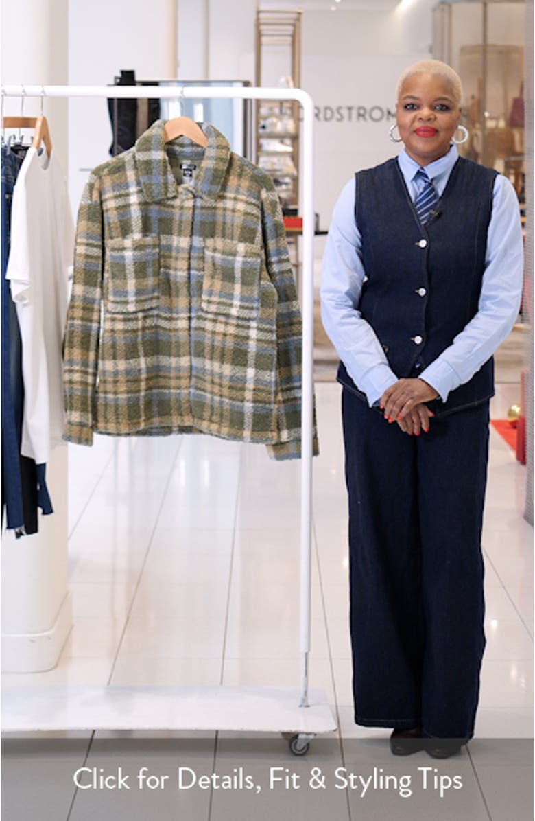 Sundown High Pile Fleece Shacket, sales video thumbnail