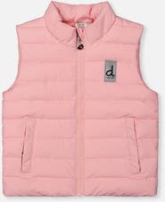 Deux par Deux Sleeveless Quilted Full-Zip Mid-Season Vest