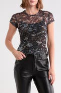 AllSaints Ellie Mesh T-Shirt