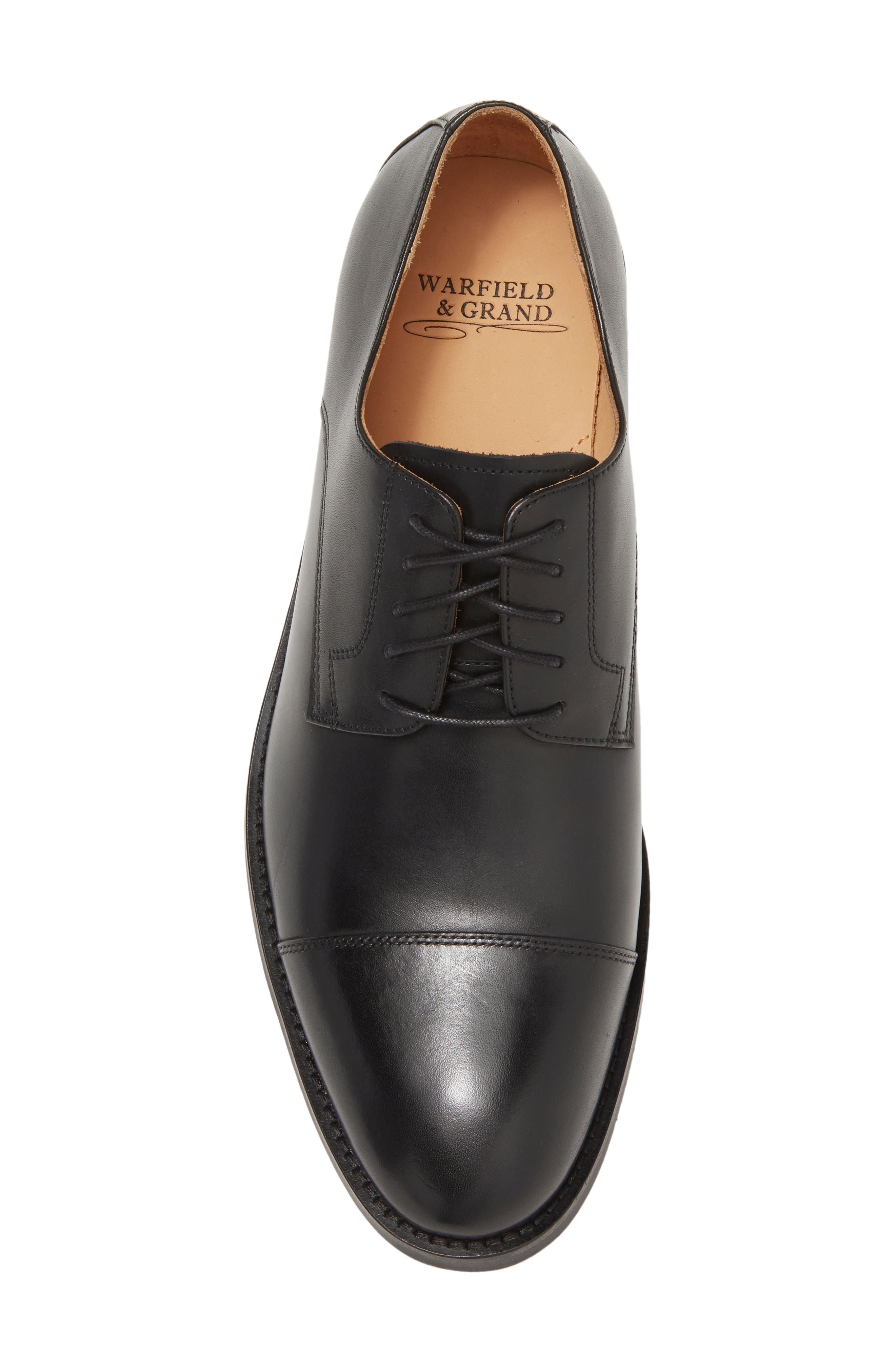 Warfield & Grand Danny Cap Toe Derby, Alternate, color, 