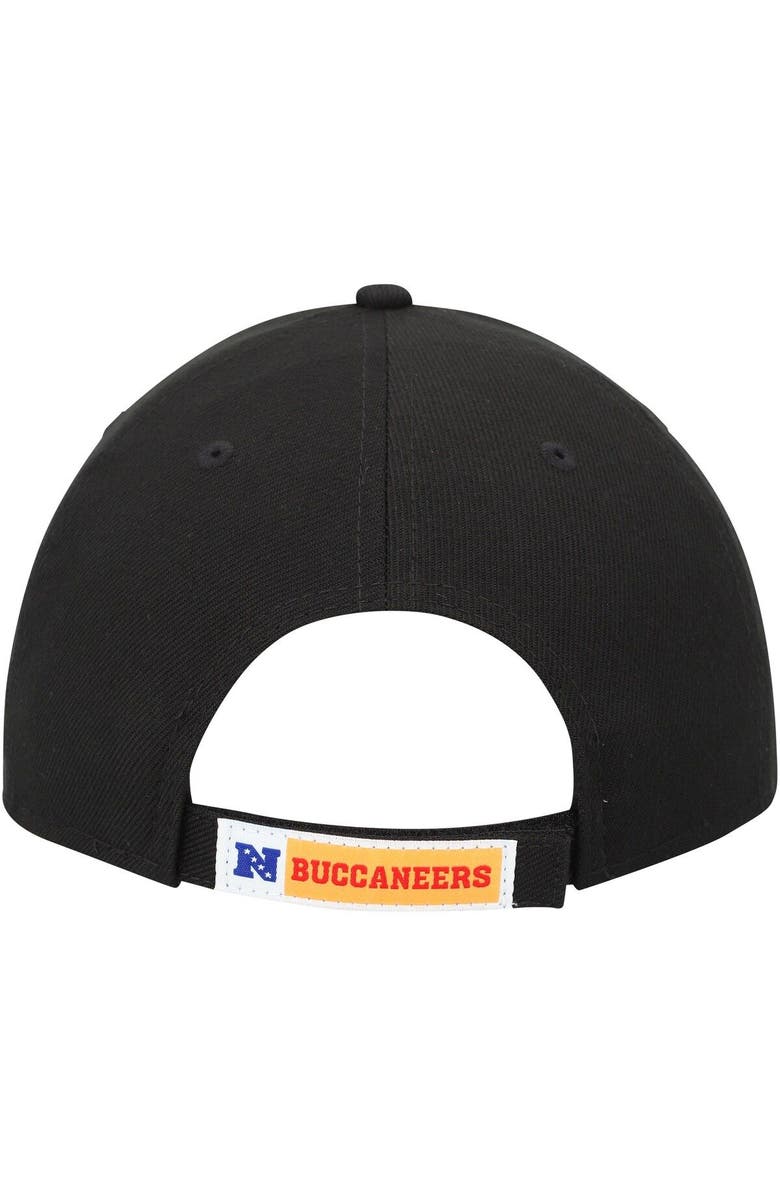 New Era Men's New Era Black Tampa Bay Buccaneers Throwback The League 9FORTY Adjustable Hat, Alternate, color, 