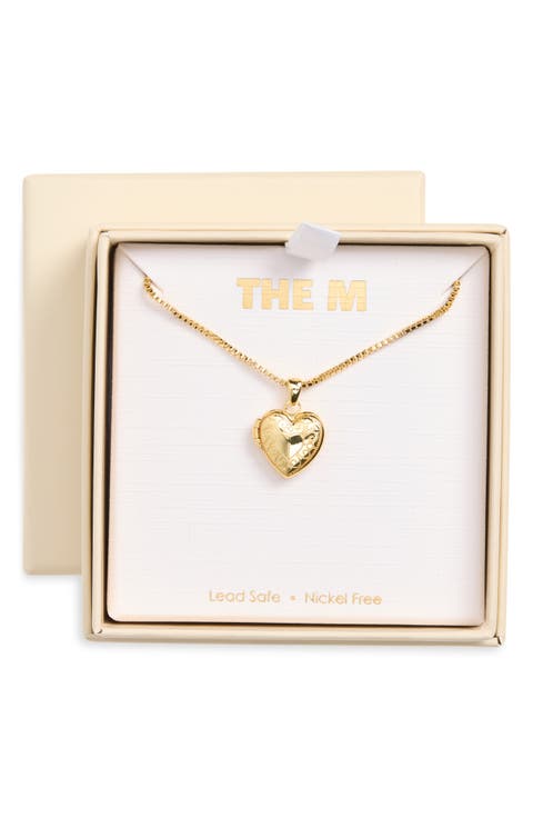 Ornate Locket Necklace