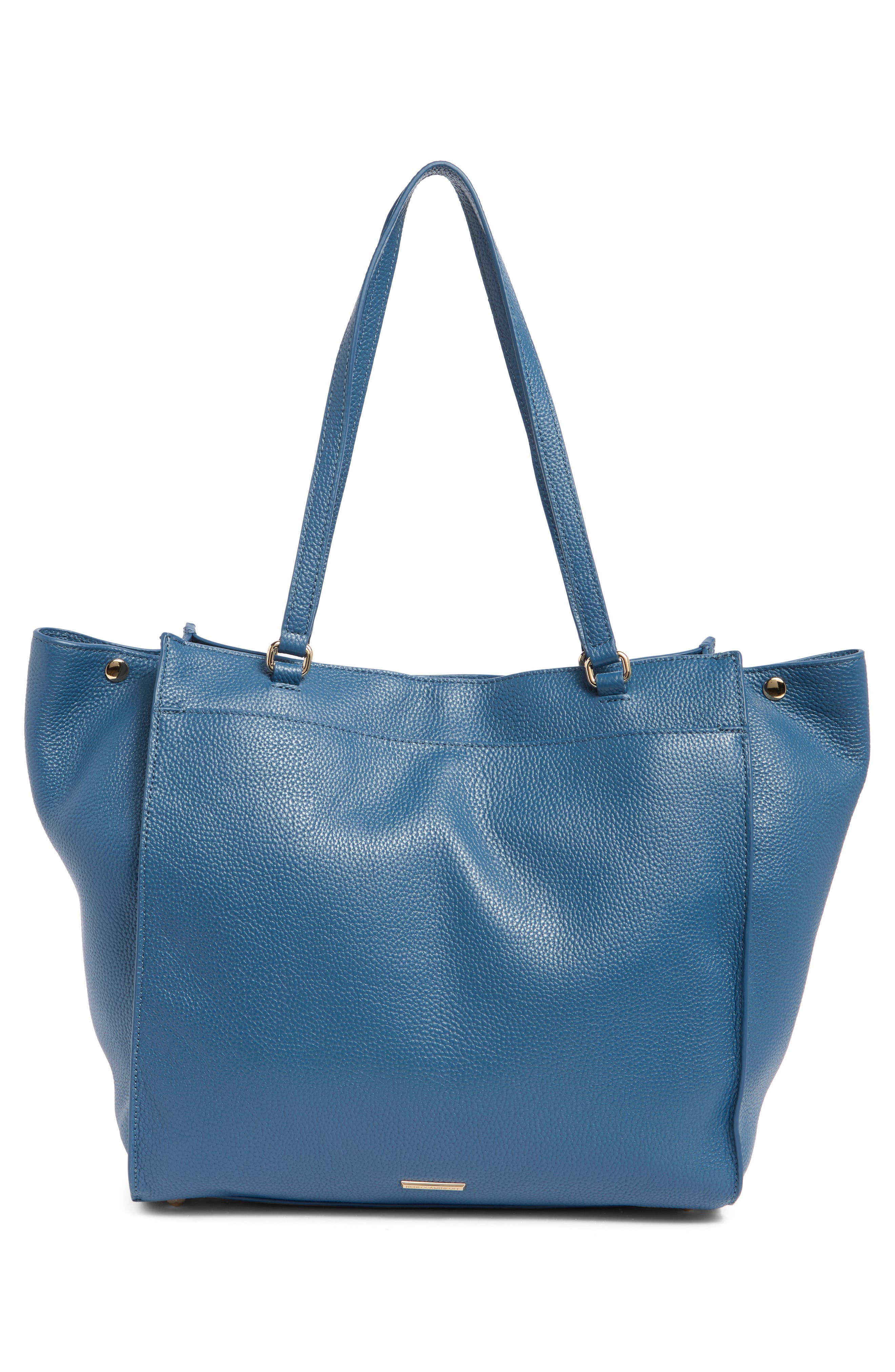 Rebecca Minkoff Darren E/W Tote Bag, Alternate, color, Cielo