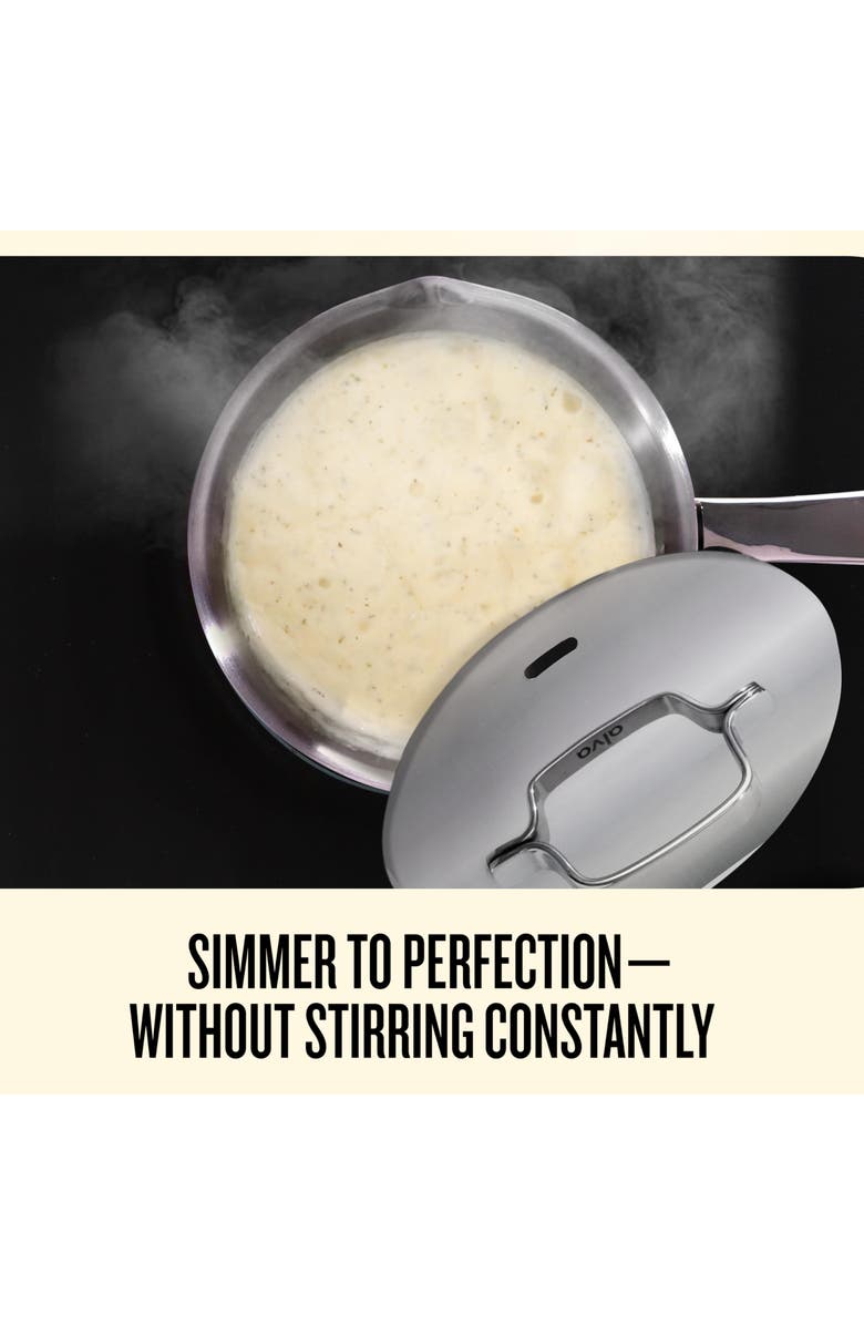 Alva Maestro Stainless Steel Saucier, Alternate, color, 2 Qt