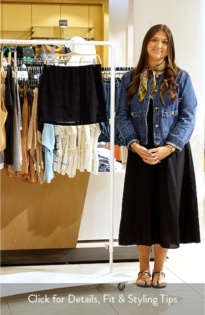 Flight Open Stitch Knit Skort, sales video thumbnail