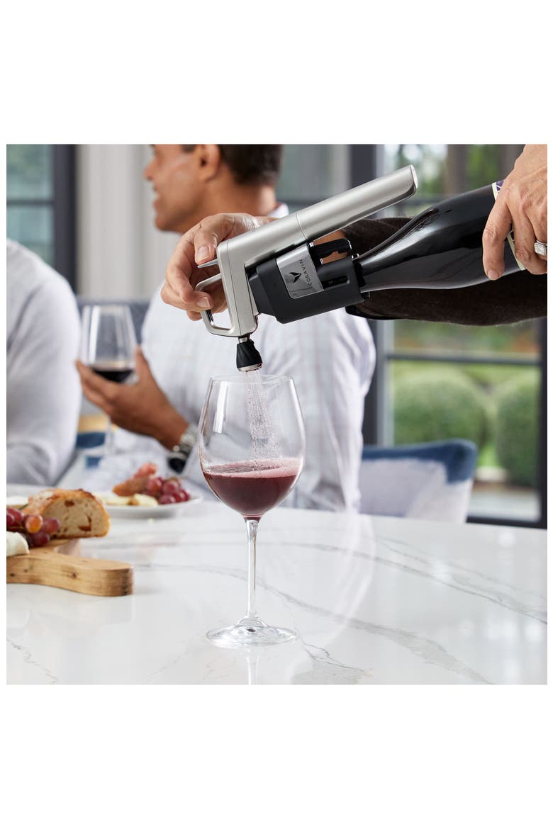 Timeless Six Plus Wine Preservation System, Alternate, color, SILVER