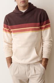 Marine Layer Relaxed Cloud 9 Colorblock Hoodie