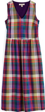 Seasalt Cornwall Lowland Heather Sleeveless Organic Cotton Dress