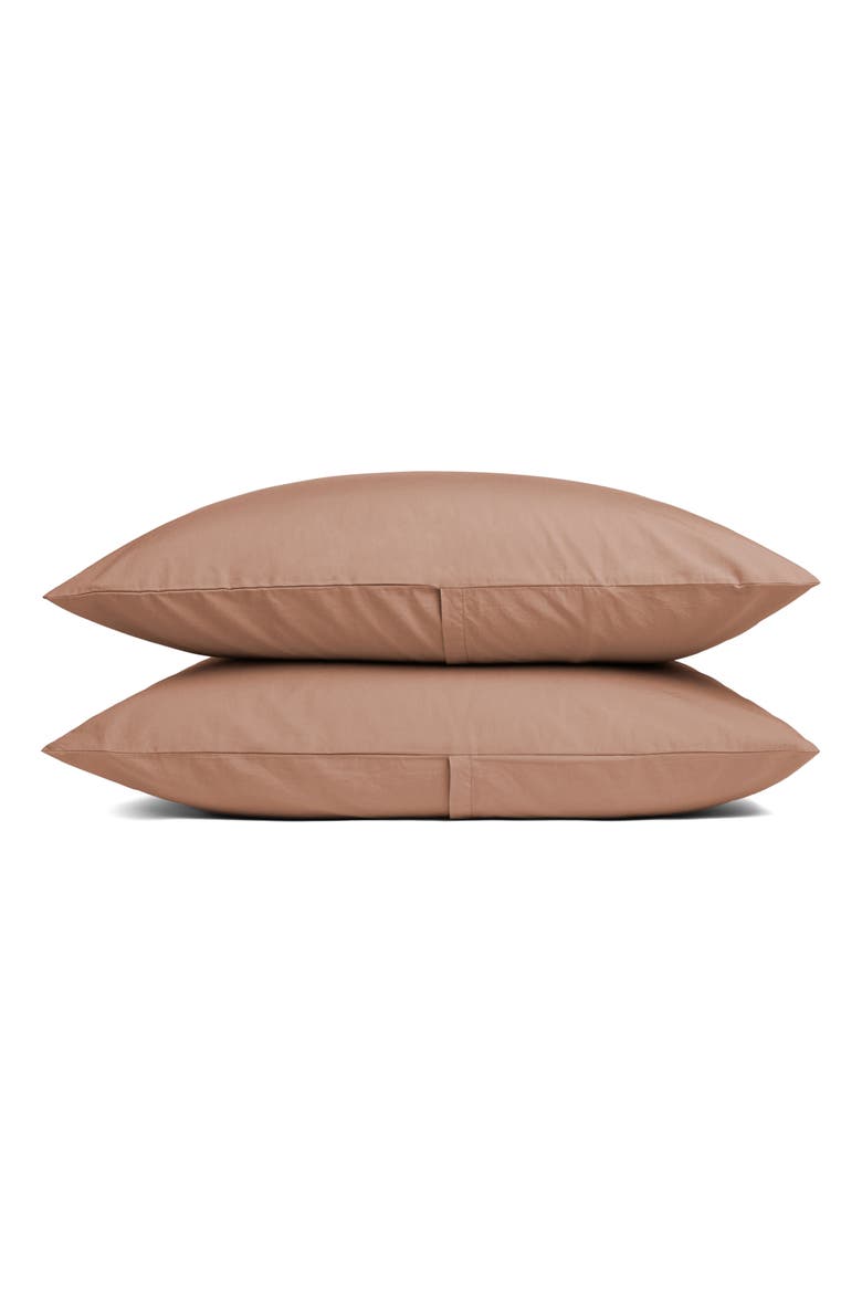 Percale Pillowcases, Main, color, ADOBE