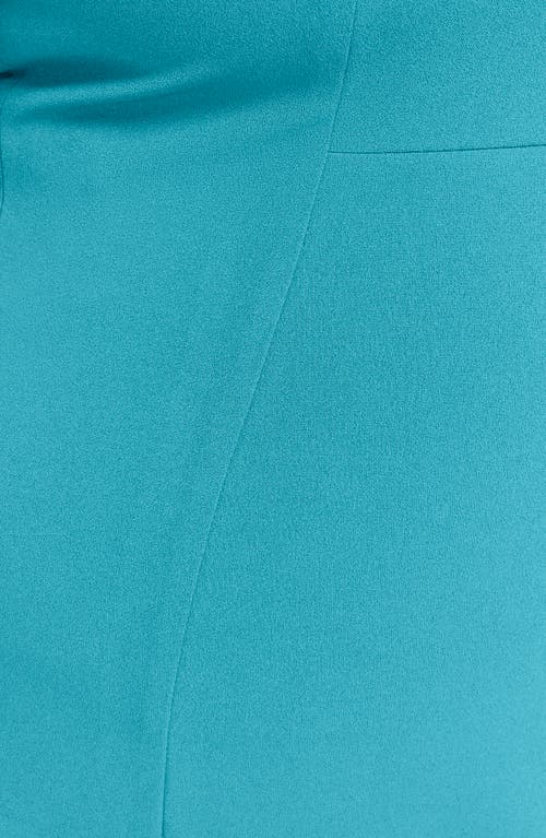 Calvin Klein Basic Sleeveless Sheath Dress In Lake