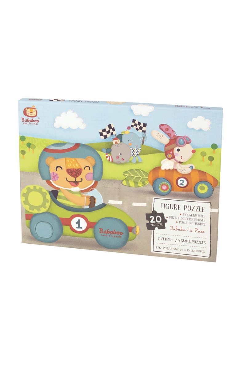 Bababoo and friends<sup>®</sup> Bababoo Lion Race Figure Puzzle, Alternate, color, Turquoise