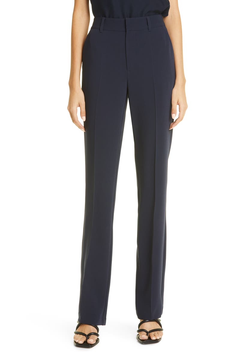 Kerry Straight Leg Pants, Main, color, NAVY