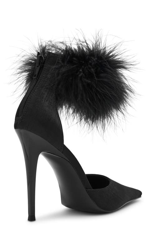 Steve Madden Elusive Feather Cuff Pump In Multi
