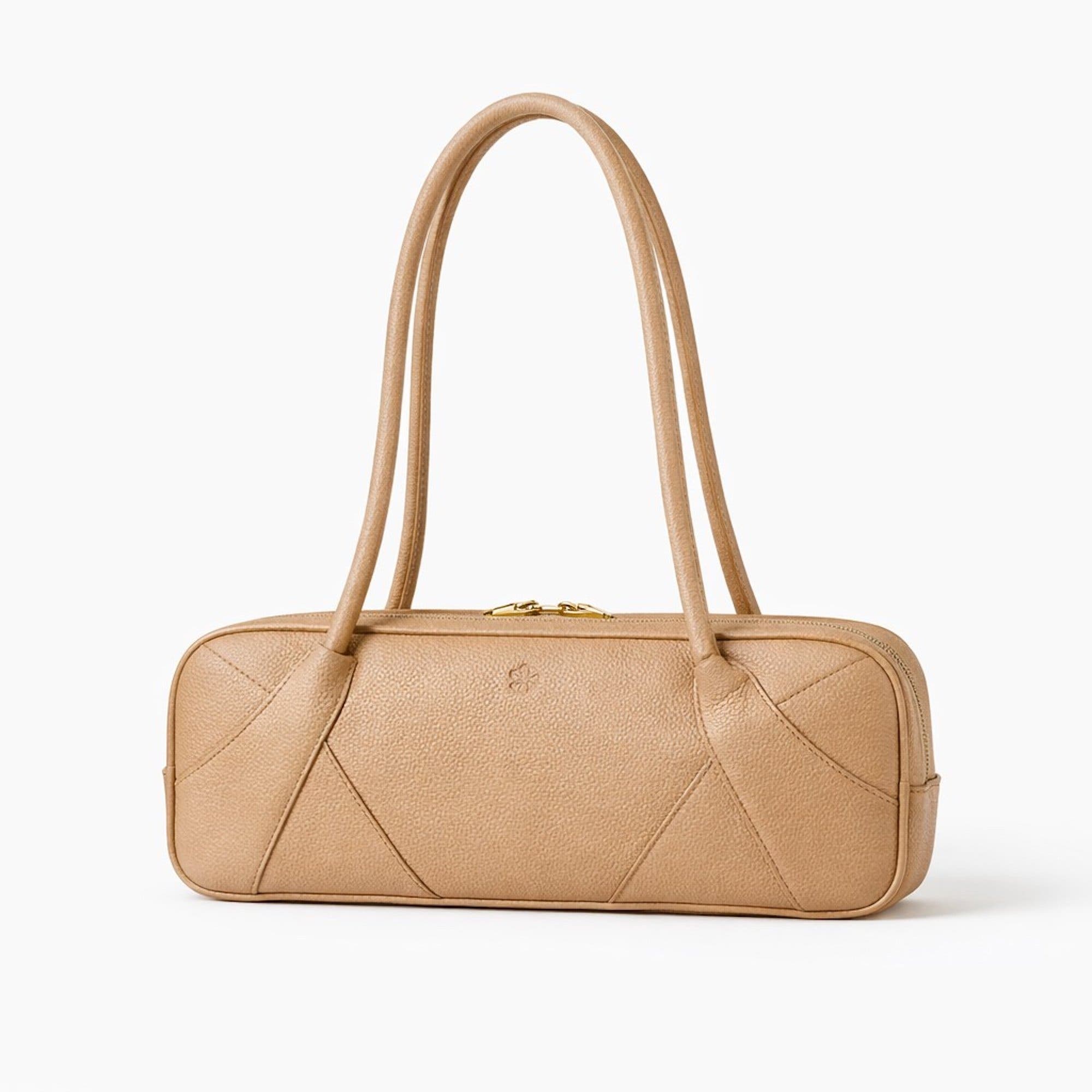 Almaira Sculptural Harmony Handbag, Main, color, Honey