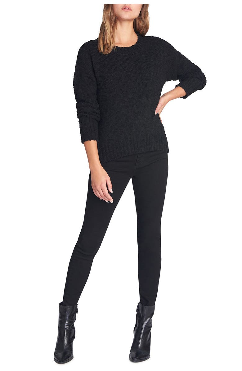 Sanctuary Popcorn Crew Neck Sweater, Alternate, color, 