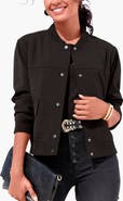 LASCANA Snap Front Bomber Jacket
