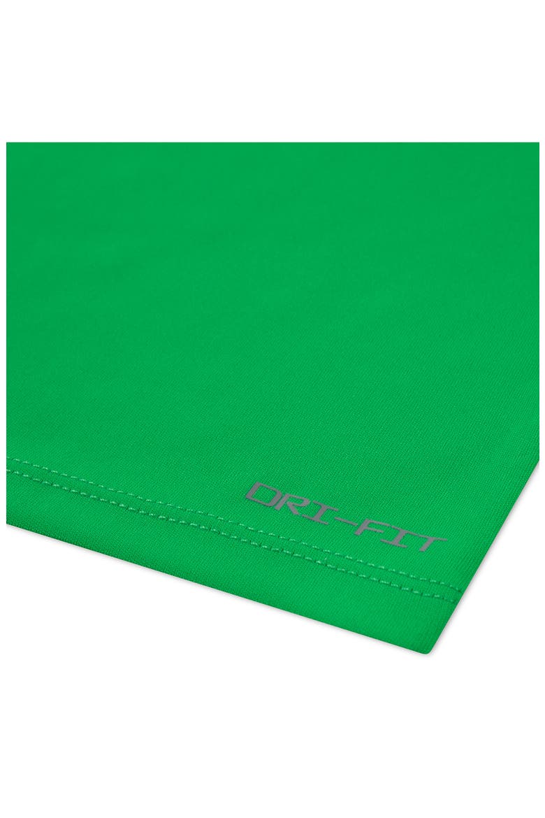 Kids' End Zone Dance Dri-FIT Graphic Performance T-Shirt, Alternate, color, GREEN