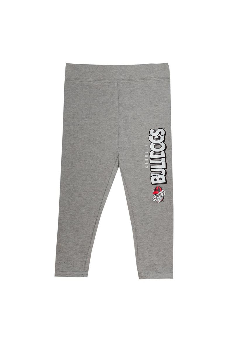 Girls Infant Red Georgia Bulldogs Clubhouse Pullover Hoodie & Legging Set, Alternate, color, Red