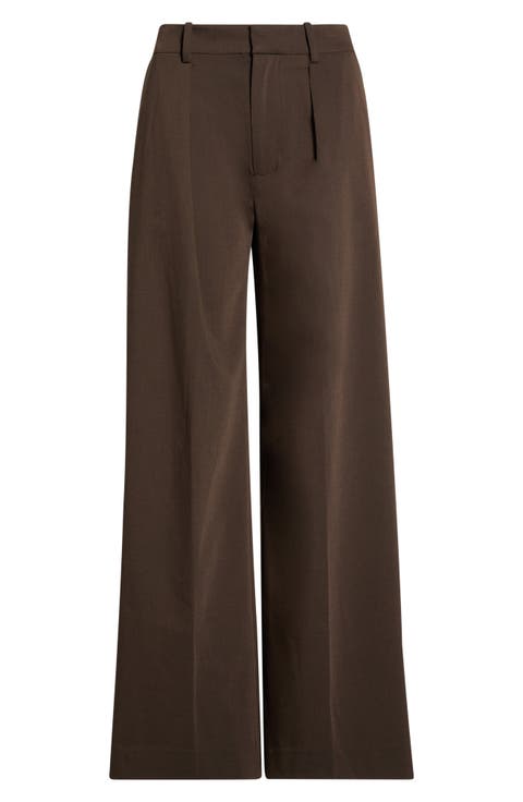 Maysen Wide Leg Pleated Pants
