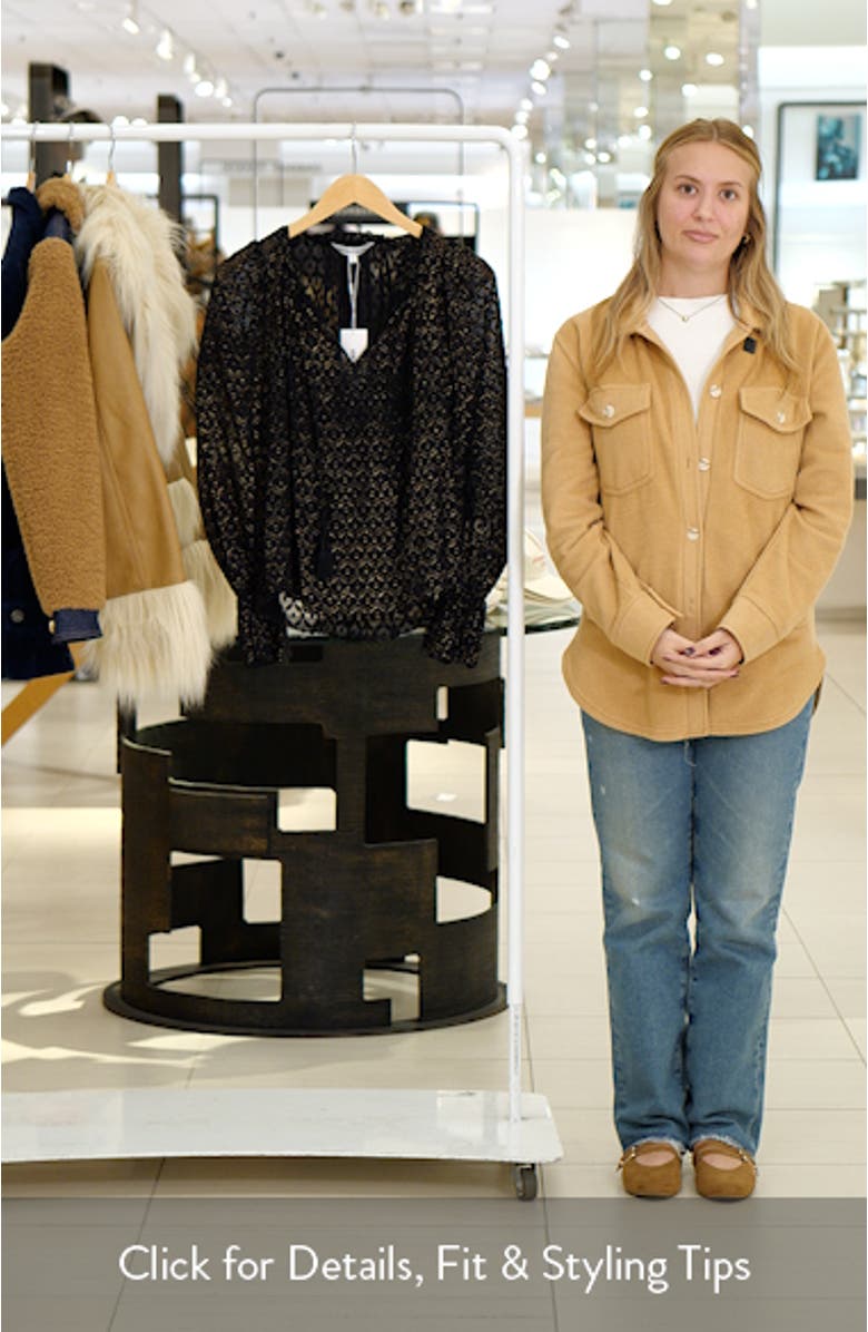 Maxime Semisheer Fil Coupé Top, sales video thumbnail