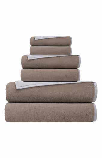 DePera Double Face 6-Piece Turkish Cotton Towels Set