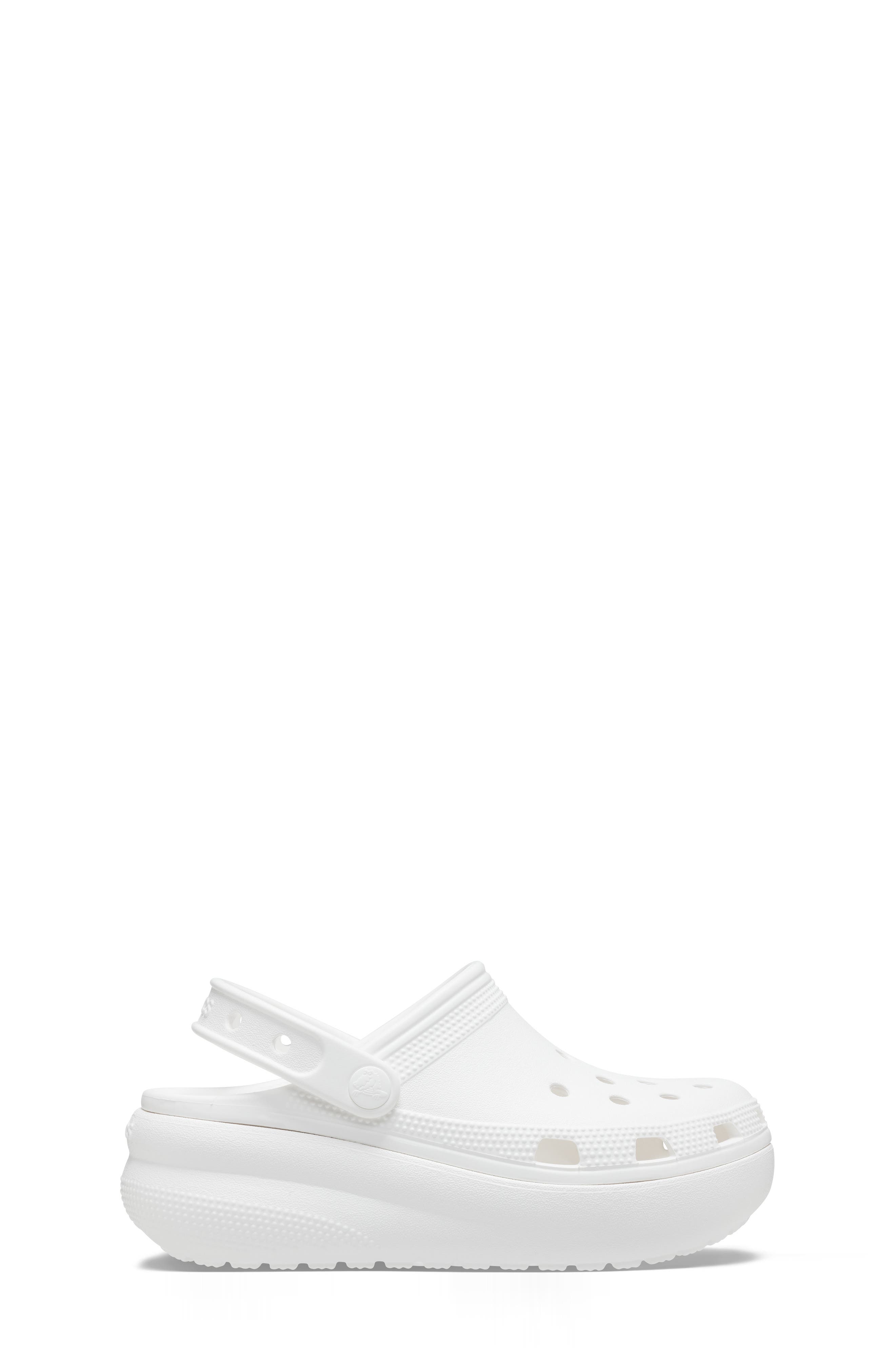 Kids' Classic Cutie Clog, Alternate, color, WHITE