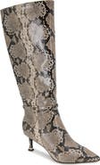 Kenneth Cole Utah Pointed Toe Knee High Boot