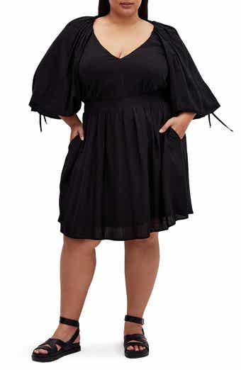 City Chic Scarlette Long Sleeve Dress