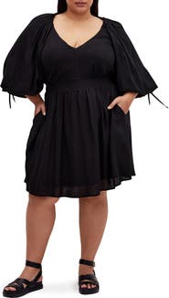City Chic Scarlette Long Sleeve Dress