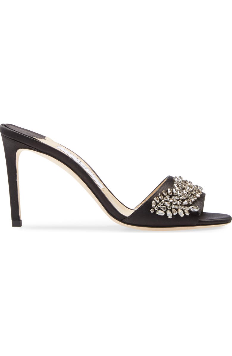 Jimmy Choo Stacey Crystal Embellished Slide Sandal, Alternate, color,