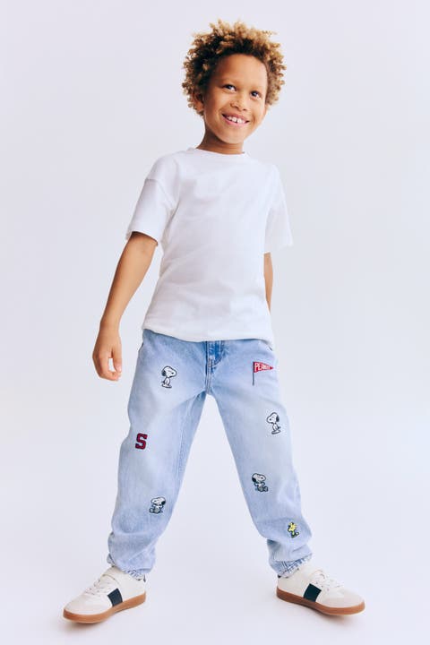 Regular Fit Printed  Jeans