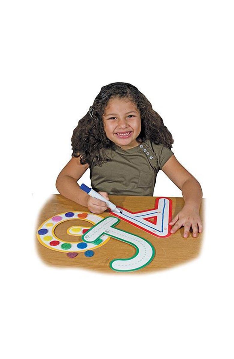 Roylco Tracing the Letters of the Alphabet, Alternate, color, Multicolor