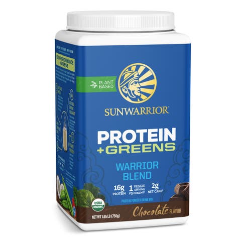 Organic Warrior Blend+ Greens Protein Powder, 750gm