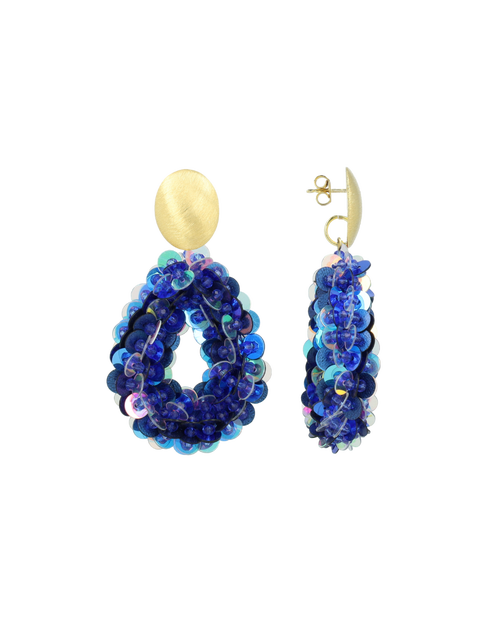 CE SQ Sequin Drop M - Ocean Mix #107-B