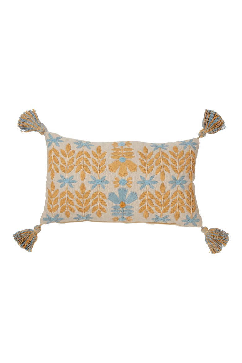 Stockholm Days Throw Pillow, Main, color, YELLOW MULTI