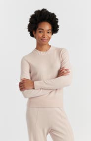 Chinti 
Parker Wool 
Cashmere Cropped Sporty Sweater