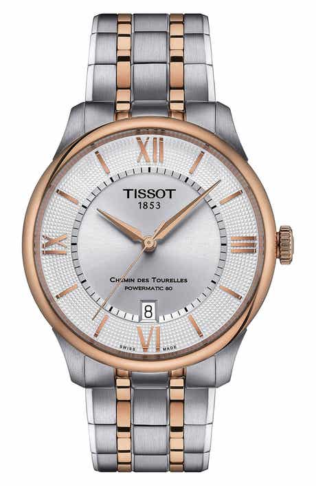 Tissot Chemin des Tourelles Powermatic 80 Bracelet Watch, 39mm
