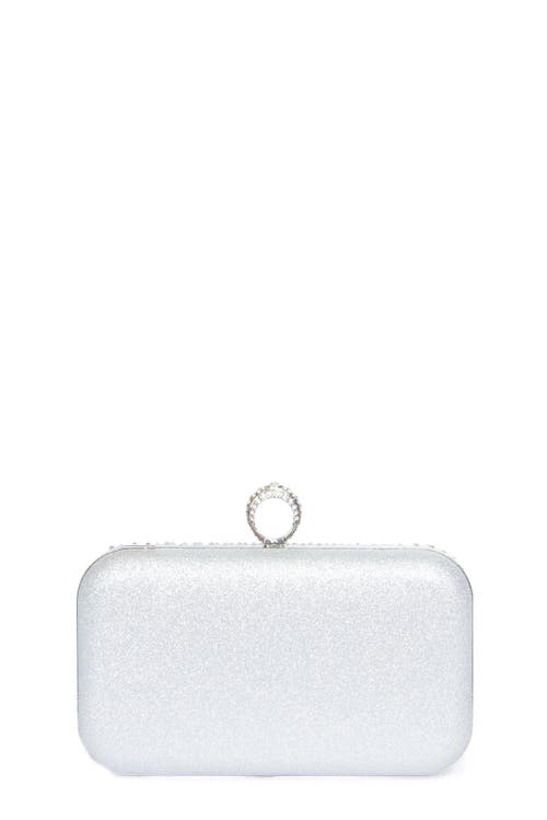Lauren Lorraine Terri Clutch In Silver