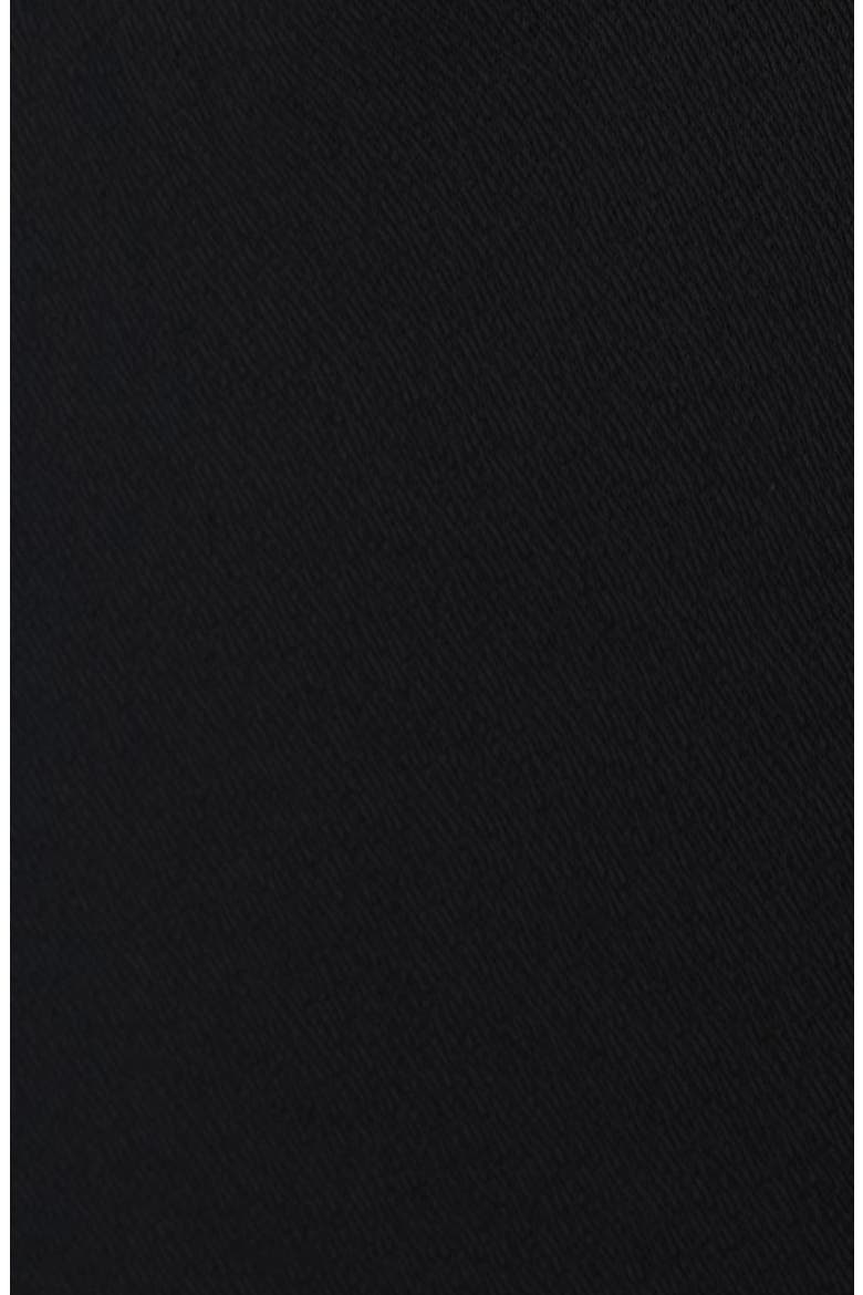 Asymmetric Draped Neck Midi Dress, Alternate, color, ANNE BLACK