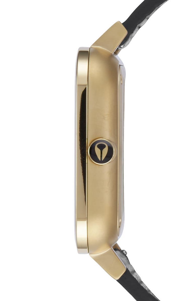 Nixon 'Ragnar' Leather Strap Watch, 40mm, Alternate, color,