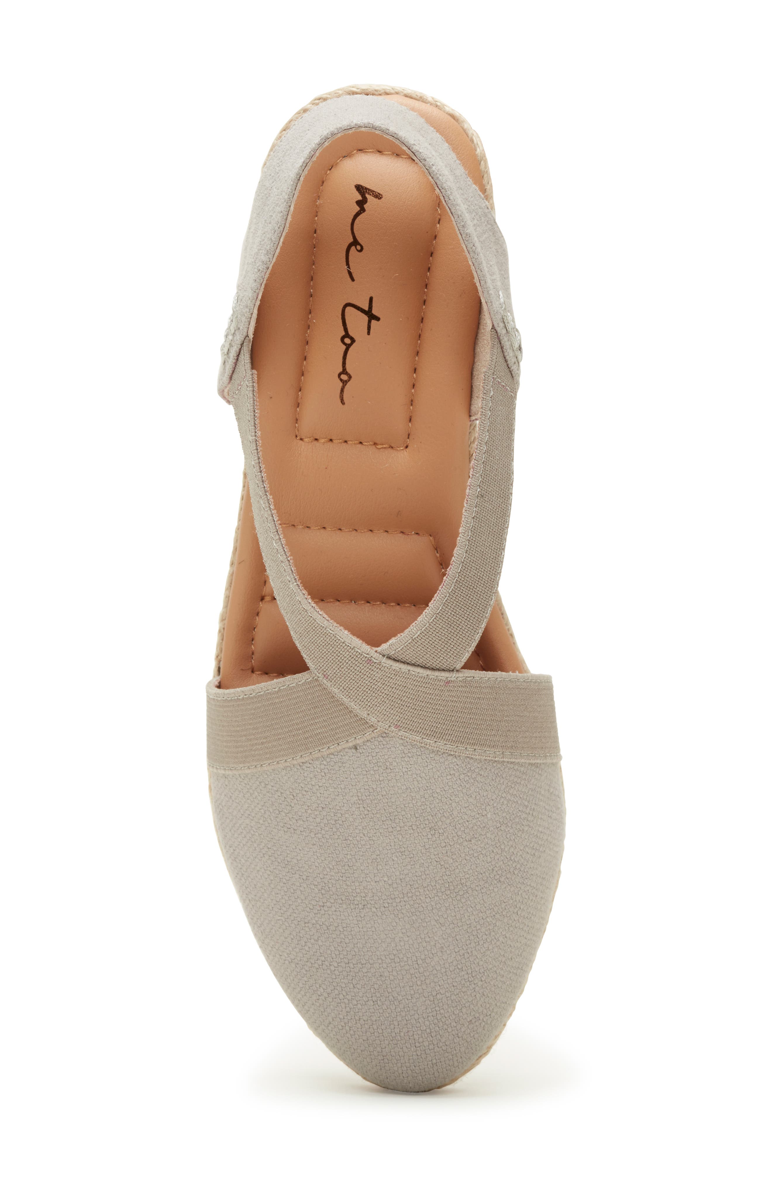 Nissa Espadrille Wedge, Alternate, color, DOVE GREY CANVAS MULTI