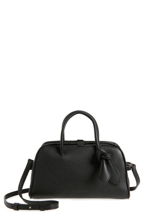 JACQUEMUS ツイストミニスカト 233SK0361333 BLACK JACQUEMUS Le Chiquito Bag in Black | FWRD