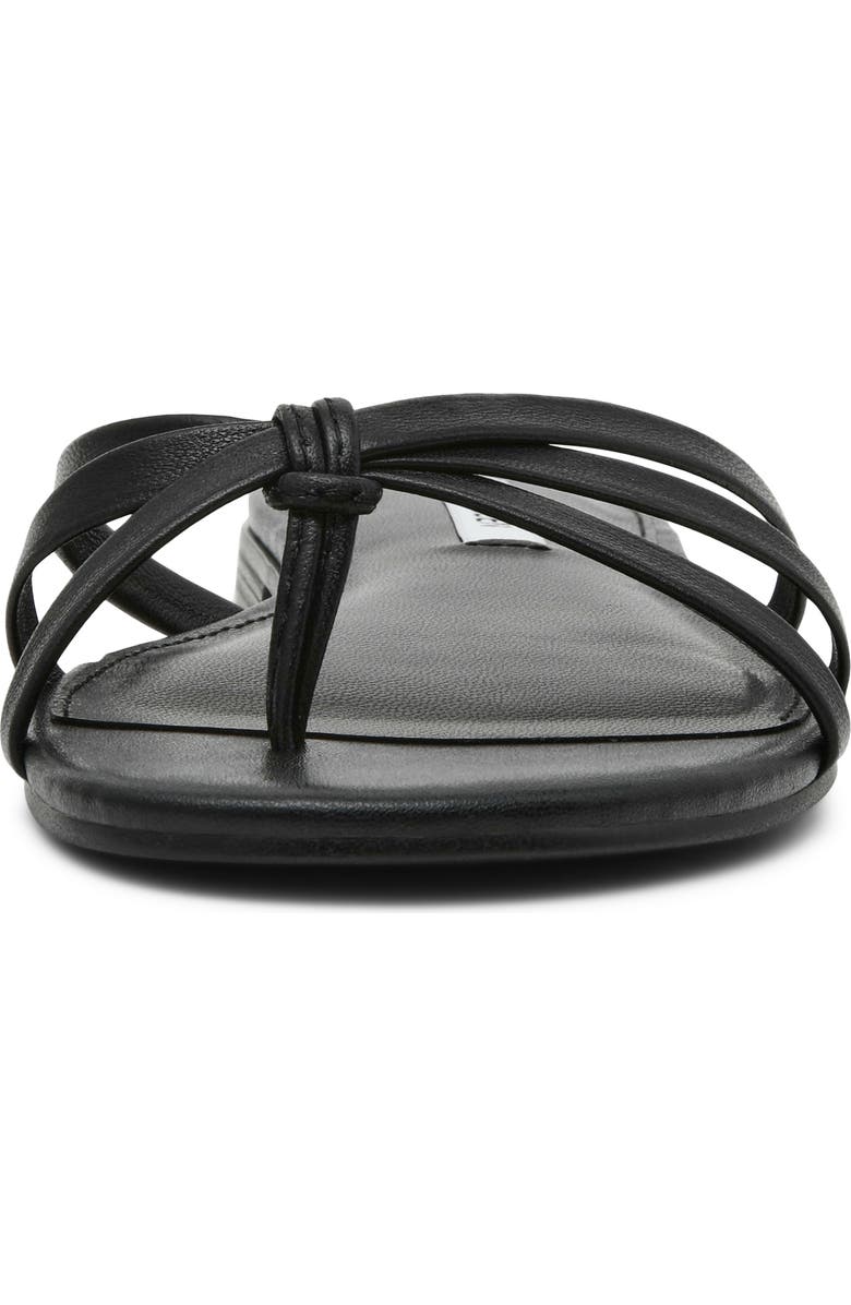 Steve Madden Calissi Flip Flop, Alternate, color, Black Leather